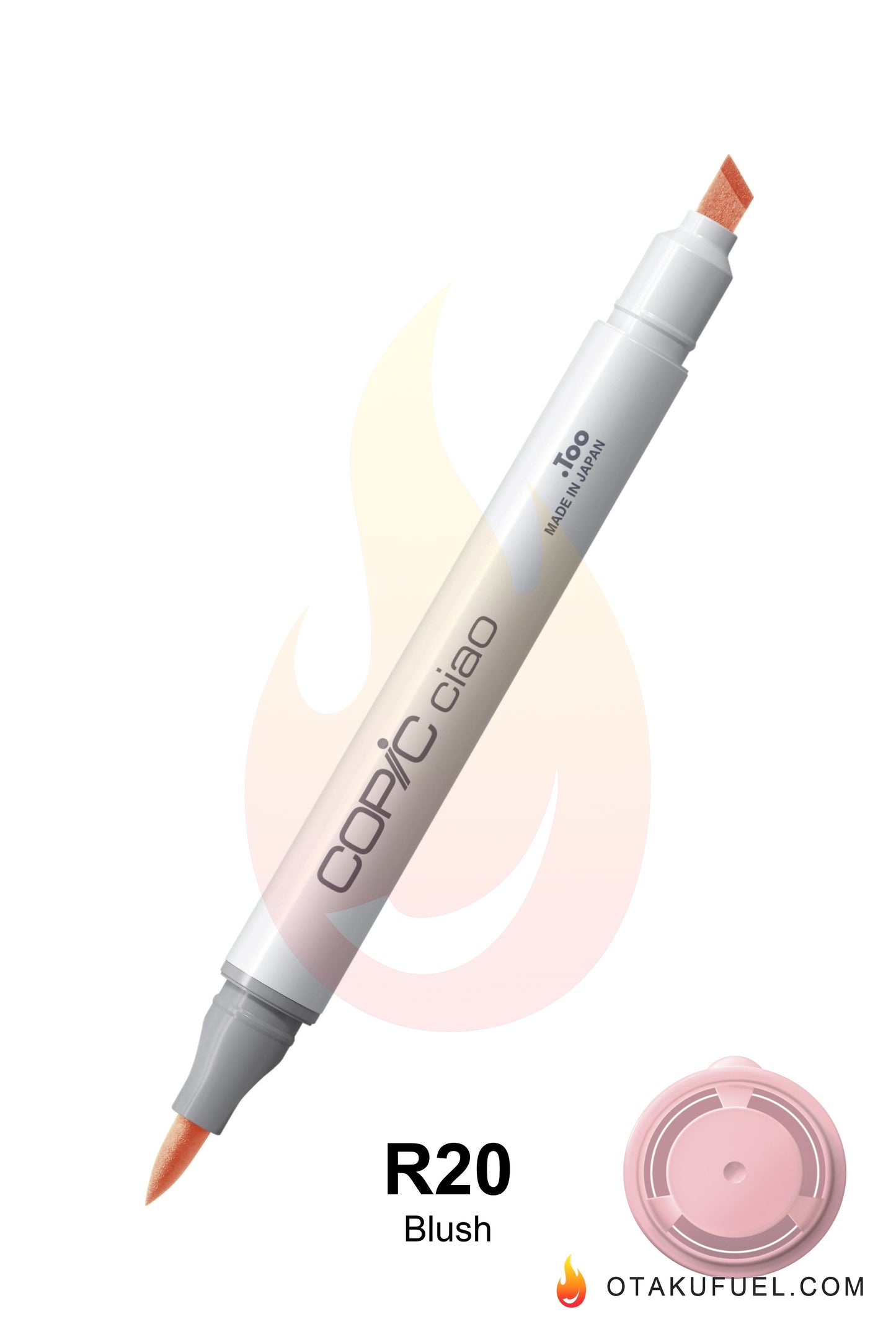 Copic Ciao R20 Blush <inline style="float: right; margin-right: 10px; background-color: rgb(252, 215, 207);">&nbsp;&nbsp;&nbsp;&nbsp;&nbsp;&nbsp; </inline>