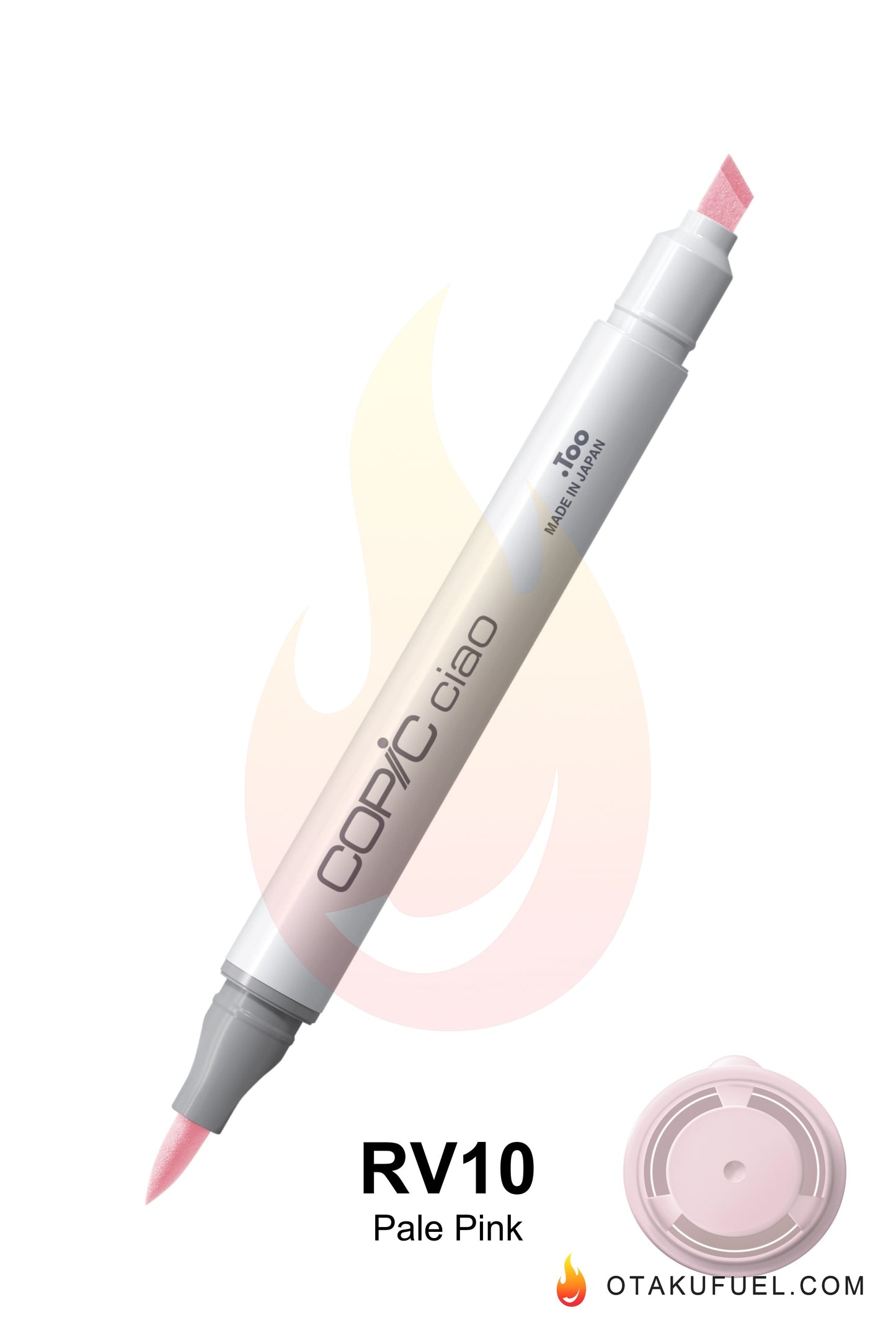 Copic Ciao RV10 Pale Pink <inline style="float: right; margin-right: 10px; background-color: rgb(253, 236, 244);">&nbsp;&nbsp;&nbsp;&nbsp;&nbsp;&nbsp; </inline>