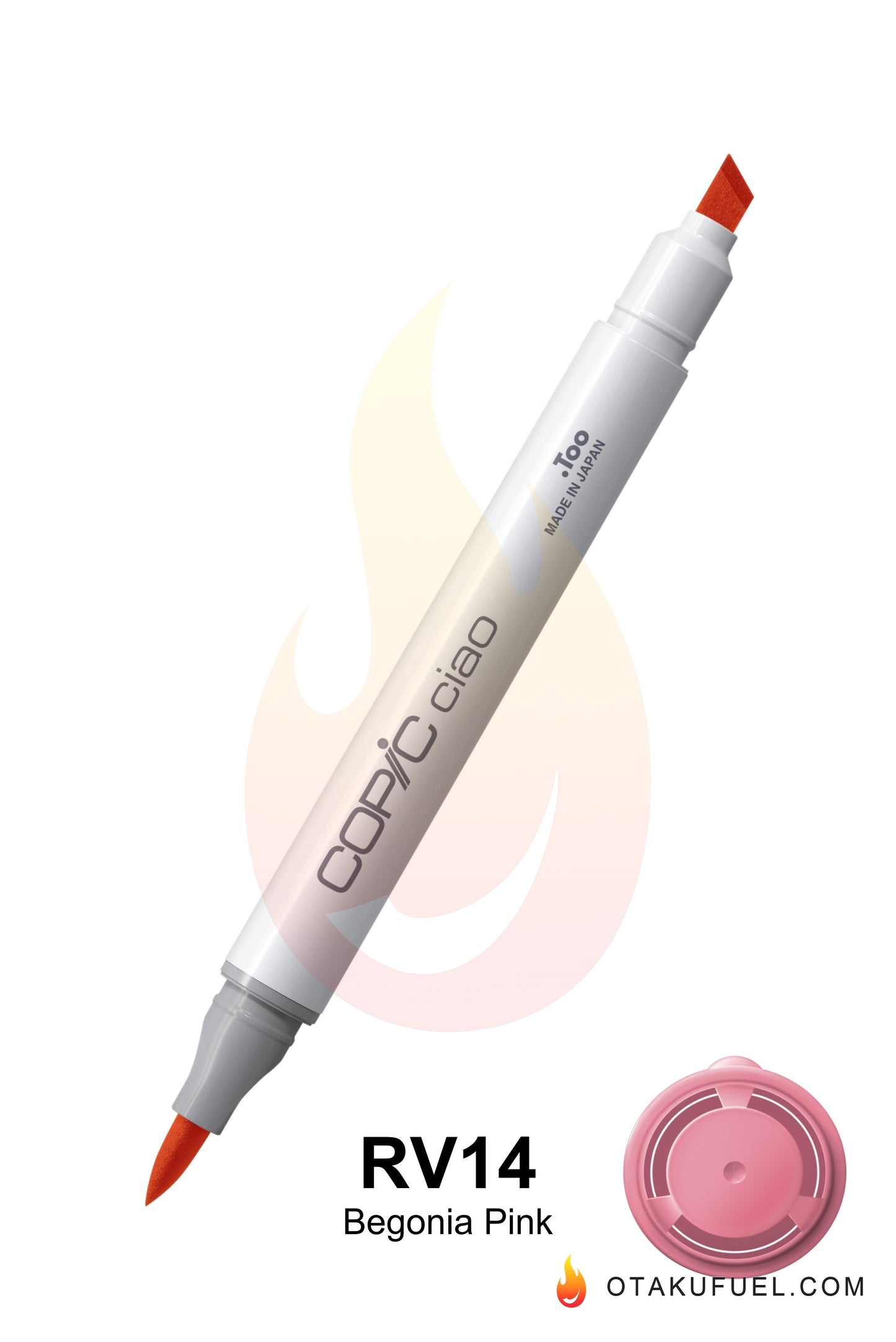 Copic Ciao RV14 Begonia Pink <inline style="float: right; margin-right: 10px; background-color: rgb(245, 210, 213);">&nbsp;&nbsp;&nbsp;&nbsp;&nbsp;&nbsp; </inline>