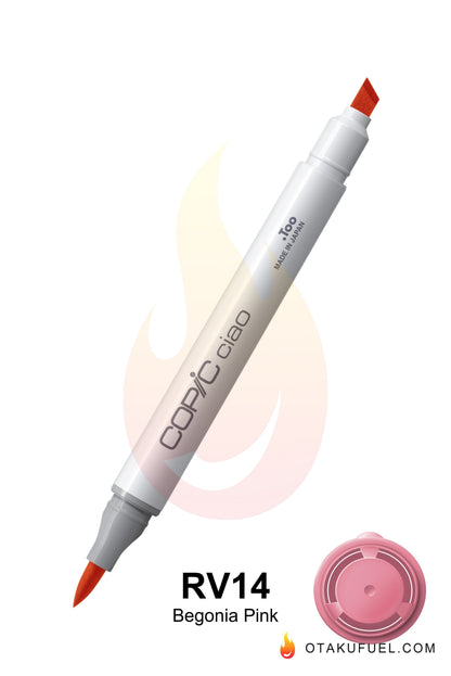 Copic Ciao RV14 Begonia Pink <inline style="float: right; margin-right: 10px; background-color: rgb(245, 210, 213);">&nbsp;&nbsp;&nbsp;&nbsp;&nbsp;&nbsp; </inline>