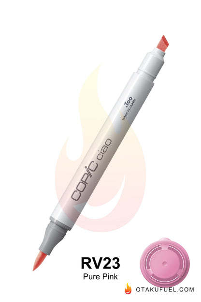 Copic Ciao RV23 Pure Pink <inline style="float: right; margin-right: 10px; background-color: rgb(248, 186, 201);">&nbsp;&nbsp;&nbsp;&nbsp;&nbsp;&nbsp; </inline>