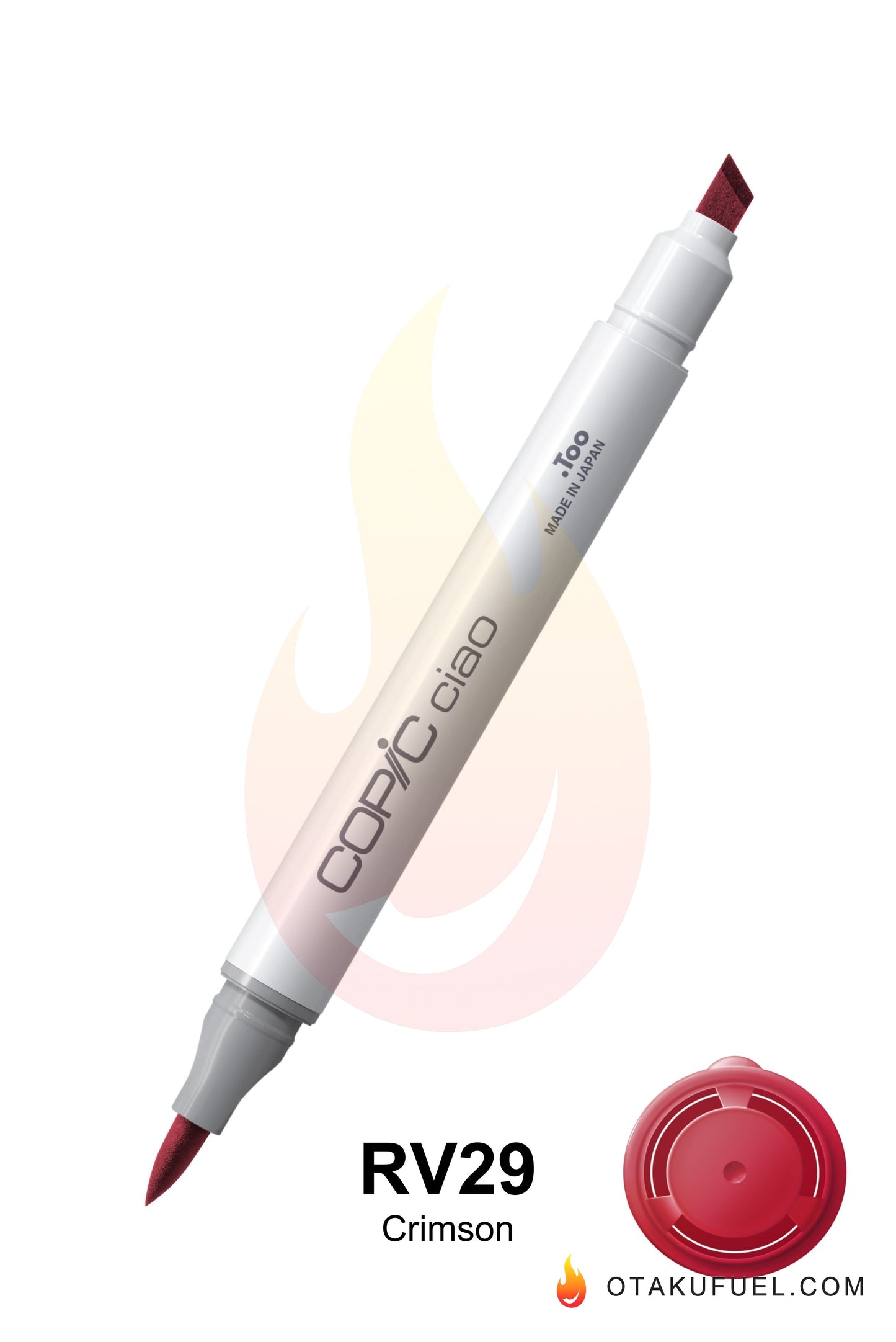 Copic Ciao RV29 Crimson <inline style="float: right; margin-right: 10px; background-color: rgb(240, 71, 128);">&nbsp;&nbsp;&nbsp;&nbsp;&nbsp;&nbsp; </inline>