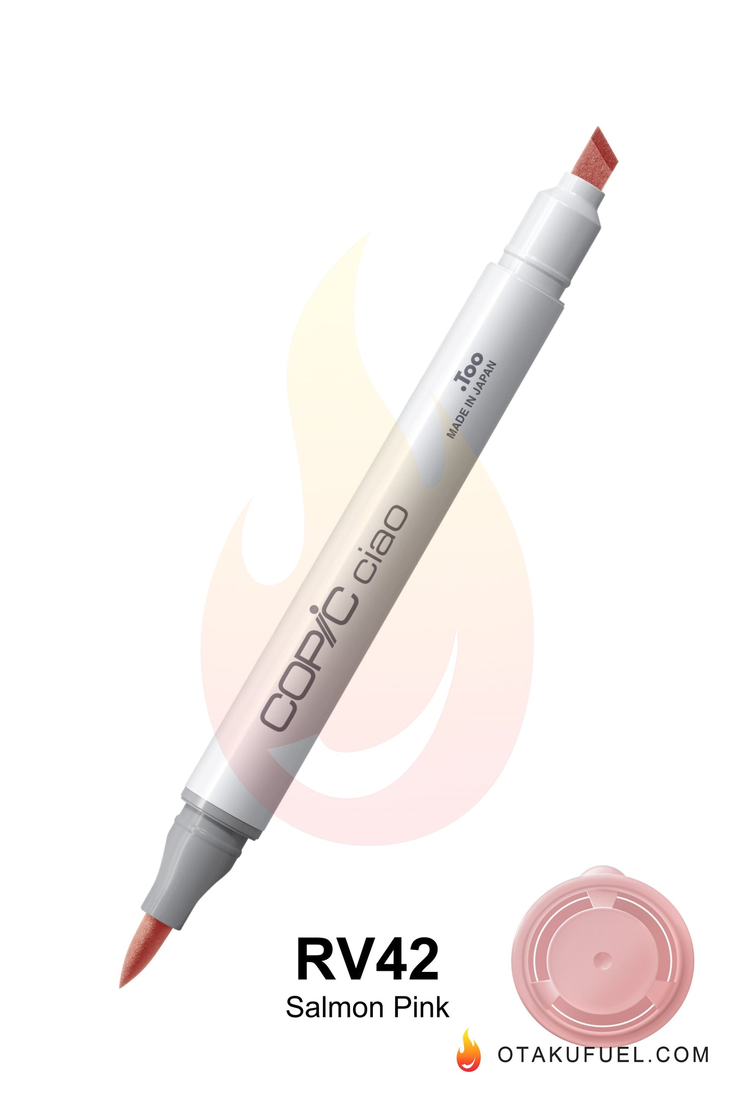 Copic Ciao RV42 Salmon Pink <inline style="float: right; margin-right: 10px; background-color: rgb(250, 187, 182);">&nbsp;&nbsp;&nbsp;&nbsp;&nbsp;&nbsp; </inline>