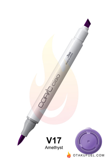 Copic Ciao V17 Amethyst <inline style="float: right; margin-right: 10px; background-color: rgb(159, 145, 198);">&nbsp;&nbsp;&nbsp;&nbsp;&nbsp;&nbsp; </inline>