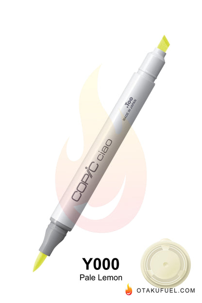 Copic Ciao Y000 Pale Lemon <inline style="float: right; margin-right: 10px; background-color: rgb(255, 254, 242);">&nbsp;&nbsp;&nbsp;&nbsp;&nbsp;&nbsp; </inline>