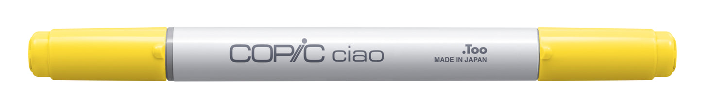 Copic Ciao Y06 Yellow <inline style="float: right; margin-right: 10px; background-color: rgb(254,244,110);">&nbsp;&nbsp;&nbsp;&nbsp;&nbsp;&nbsp; </inline>