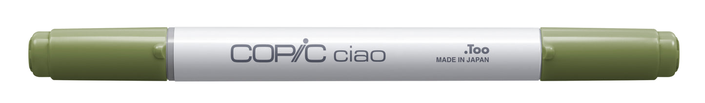 Copic Ciao YG63 Pea Green <inline style="float: right; margin-right: 10px; background-color: rgb(161, 203, 163);">&nbsp;&nbsp;&nbsp;&nbsp;&nbsp;&nbsp; </inline>