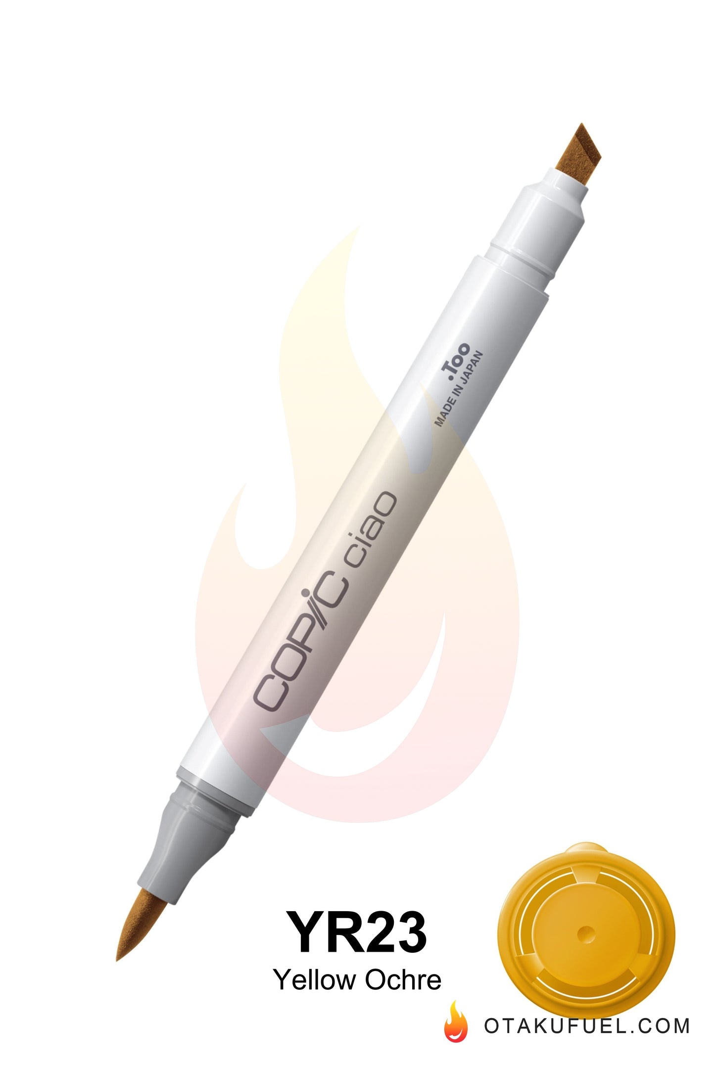 Copic Ciao YR23 Yellow Ochre <inline style="float: right; margin-right: 10px; background-color: rgb(235,211,139);">&nbsp;&nbsp;&nbsp;&nbsp;&nbsp;&nbsp; </inline>