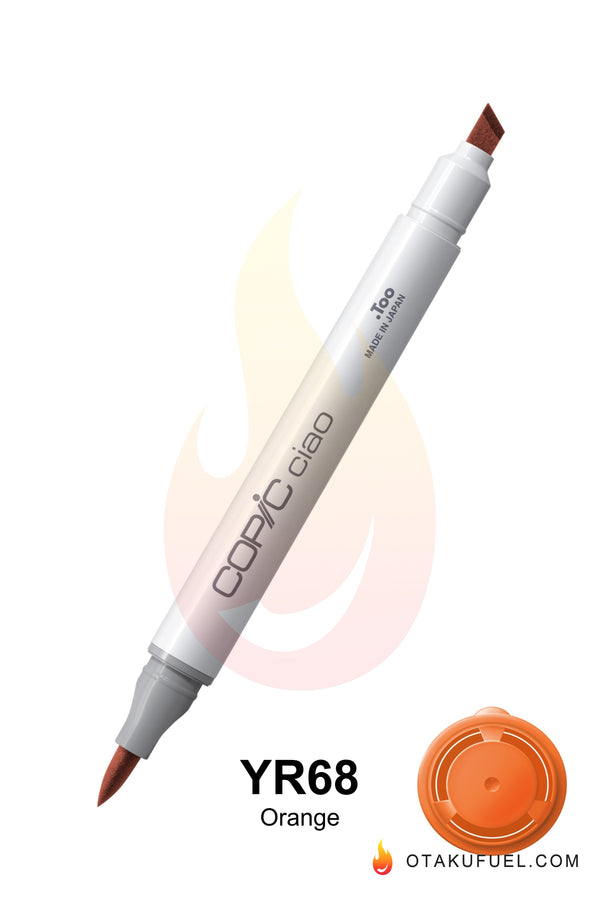 Copic Ciao YR68 Orange <inline style="float: right; margin-right: 10px; background-color: rgb(242, 111, 33);">&nbsp;&nbsp;&nbsp;&nbsp;&nbsp;&nbsp; </inline>