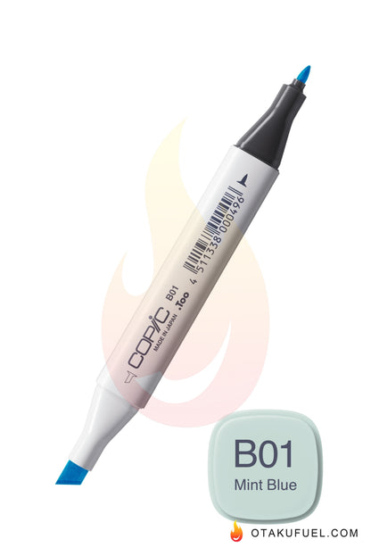 B01-C Mint Blue CLASSIC Copic Marker <inline style="float: right; margin-right: 10px; background-color: rgb(213, 238, 242);">&nbsp;&nbsp;&nbsp;&nbsp;&nbsp;&nbsp; </inline>