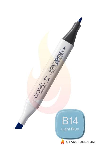 B14-C Light Blue CLASSIC Copic Marker <inline style="float: right; margin-right: 10px; background-color: rgb(112, 205, 236);">&nbsp;&nbsp;&nbsp;&nbsp;&nbsp;&nbsp; </inline>
