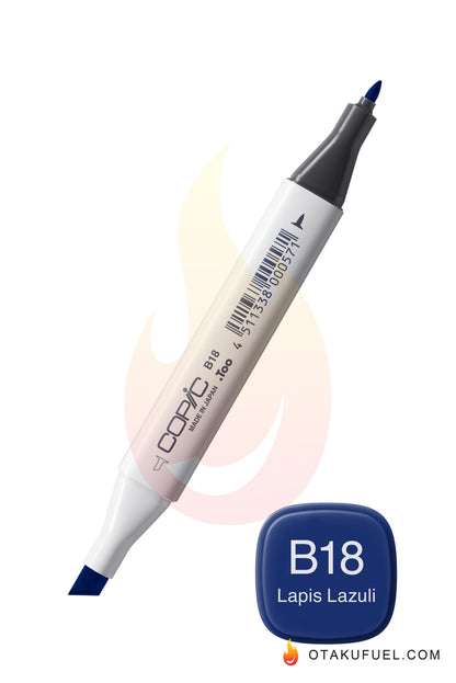 B18-C Lapis Lazuli CLASSIC Copic Marker <inline style="float: right; margin-right: 10px; background-color: rgb(33, 138, 203);">&nbsp;&nbsp;&nbsp;&nbsp;&nbsp;&nbsp; </inline>