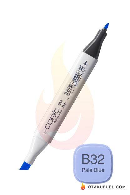 B32-C Pale Blue CLASSIC Copic Marker <inline style="float: right; margin-right: 10px; background-color: rgb(226, 239, 245);">&nbsp;&nbsp;&nbsp;&nbsp;&nbsp;&nbsp; </inline>