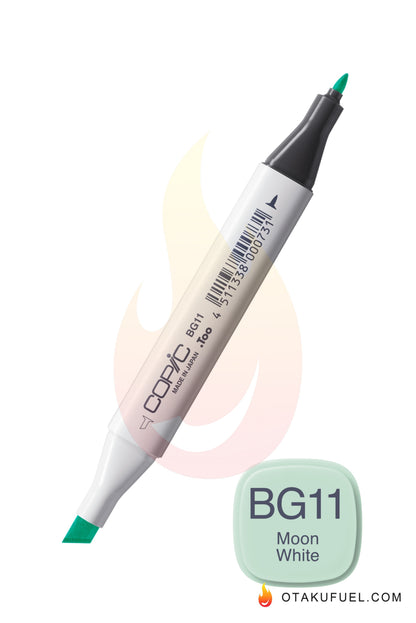 BG11-C Moon White CLASSIC Copic Marker <inline style="float: right; margin-right: 10px; background-color: rgb(204, 235, 240);">&nbsp;&nbsp;&nbsp;&nbsp;&nbsp;&nbsp; </inline>