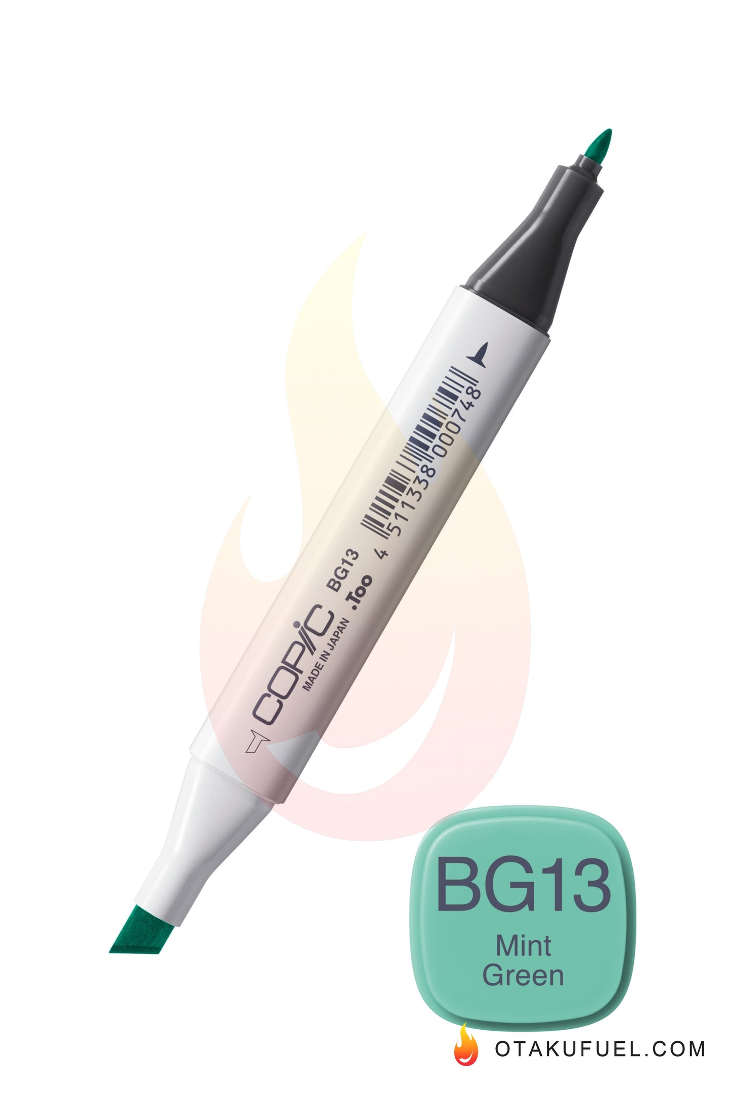 BG13-C Mint Green CLASSIC Copic Marker <inline style="float: right; margin-right: 10px; background-color: rgb(196, 230, 232);">&nbsp;&nbsp;&nbsp;&nbsp;&nbsp;&nbsp; </inline>