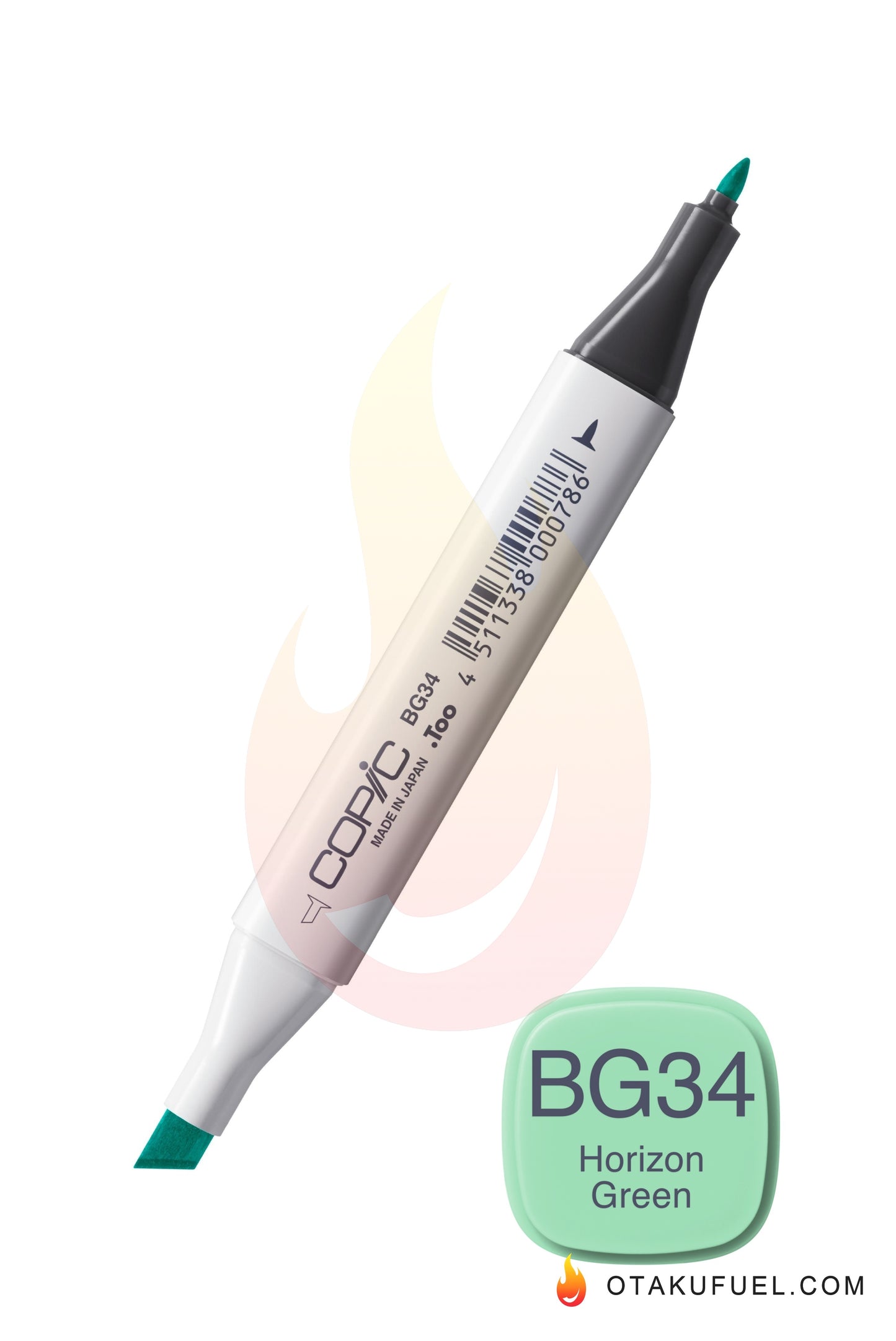 BG34-C Horizon Green CLASSIC Copic Marker <inline style="float: right; margin-right: 10px; background-color: rgb(162, 218, 215);">&nbsp;&nbsp;&nbsp;&nbsp;&nbsp;&nbsp; </inline>