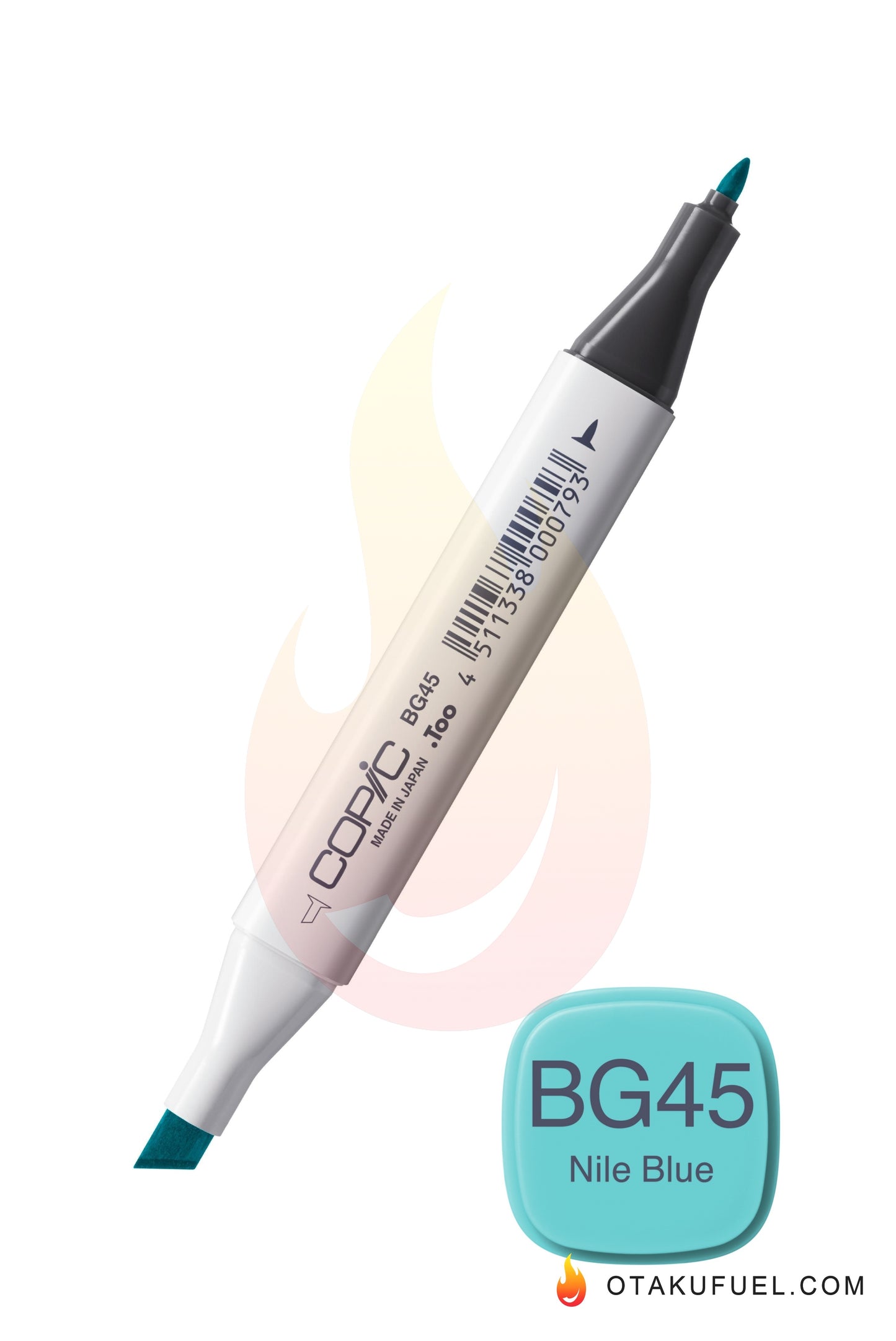 BG45-C Nile Blue CLASSIC Copic Marker <inline style="float: right; margin-right: 10px; background-color: rgb(175, 223, 223);">&nbsp;&nbsp;&nbsp;&nbsp;&nbsp;&nbsp; </inline>