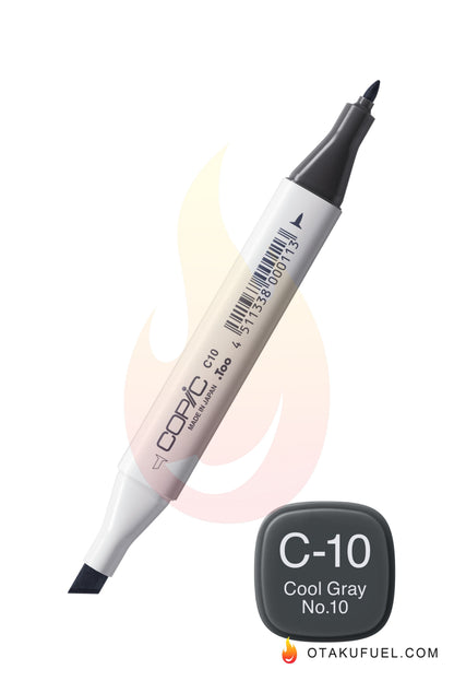 C10-C Cool Gray No. 10 CLASSIC Copic Marker <inline style="float: right; margin-right: 10px; background-color: rgb(217, 228, 234);">&nbsp;&nbsp;&nbsp;&nbsp;&nbsp;&nbsp; </inline>
