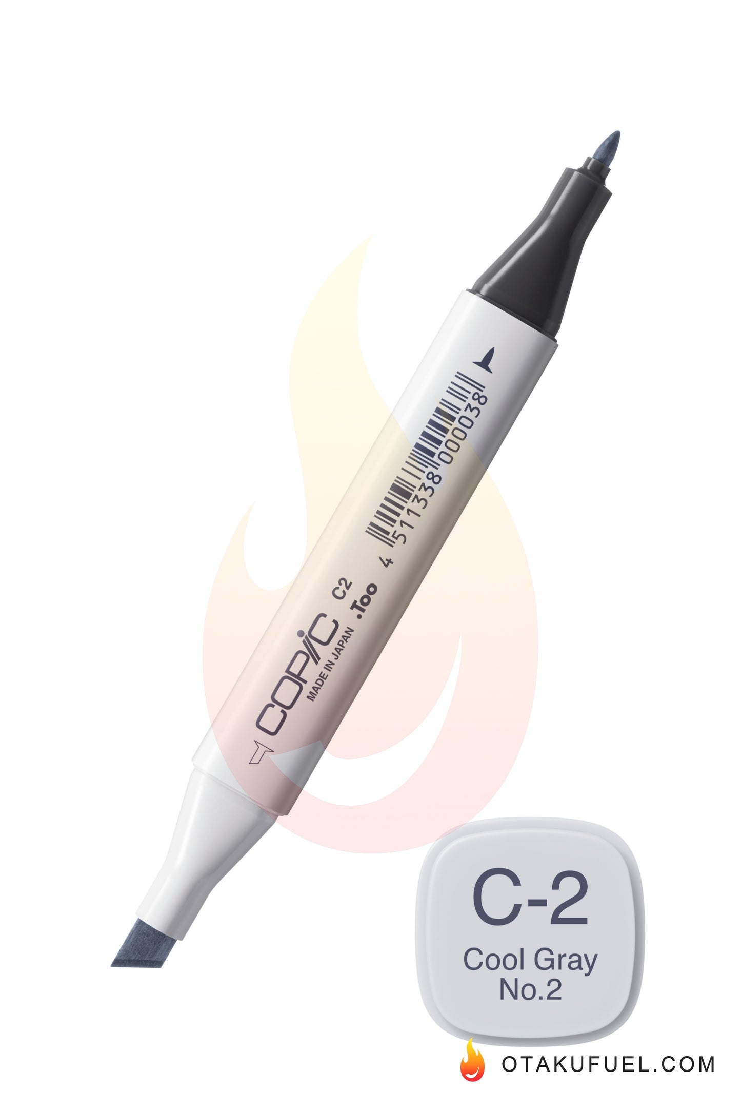 C2-C Cool Gray No. 2 CLASSIC Copic Marker <inline style="float: right; margin-right: 10px; background-color: rgb(202, 215, 223);">&nbsp;&nbsp;&nbsp;&nbsp;&nbsp;&nbsp; </inline>