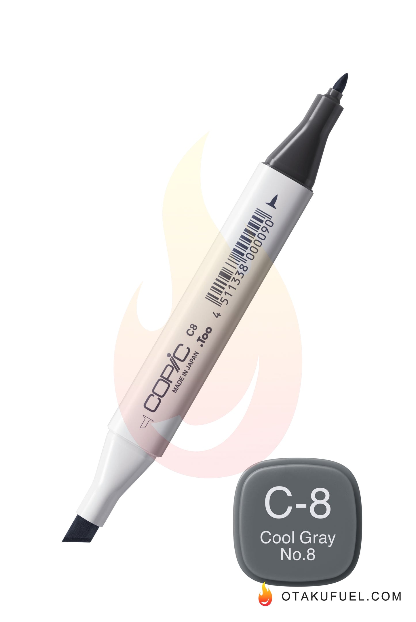C8-C Cool Gray No. 8 CLASSIC Copic Marker <inline style="float: right; margin-right: 10px; background-color: rgb(83, 93, 102);">&nbsp;&nbsp;&nbsp;&nbsp;&nbsp;&nbsp; </inline>
