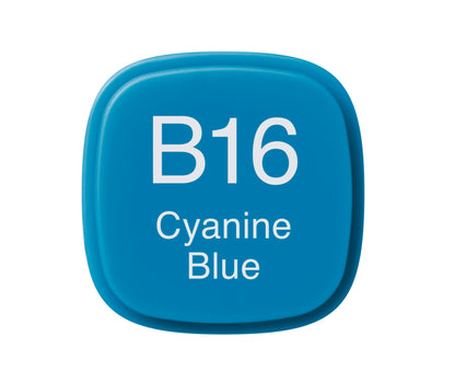 B16-C Cyanine Blue CLASSIC Copic Marker <inline style="float: right; margin-right: 10px; background-color: rgb(27, 189, 235);">&nbsp;&nbsp;&nbsp;&nbsp;&nbsp;&nbsp; </inline>