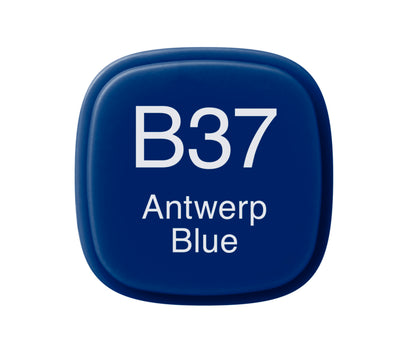 B37-C Antwerp Blue CLASSIC Copic Marker <inline style="float: right; margin-right: 10px; background-color: rgb(21, 113, 164);">&nbsp;&nbsp;&nbsp;&nbsp;&nbsp;&nbsp; </inline>