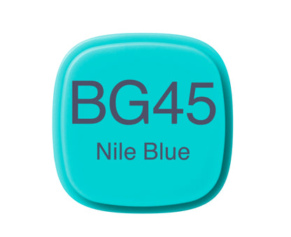 BG45-C Nile Blue CLASSIC Copic Marker <inline style="float: right; margin-right: 10px; background-color: rgb(175, 223, 223);">&nbsp;&nbsp;&nbsp;&nbsp;&nbsp;&nbsp; </inline>