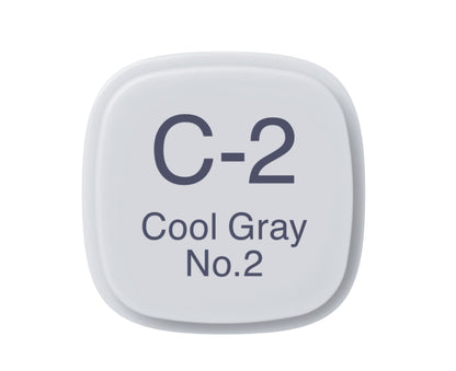C2-C Cool Gray No. 2 CLASSIC Copic Marker <inline style="float: right; margin-right: 10px; background-color: rgb(202, 215, 223);">&nbsp;&nbsp;&nbsp;&nbsp;&nbsp;&nbsp; </inline>