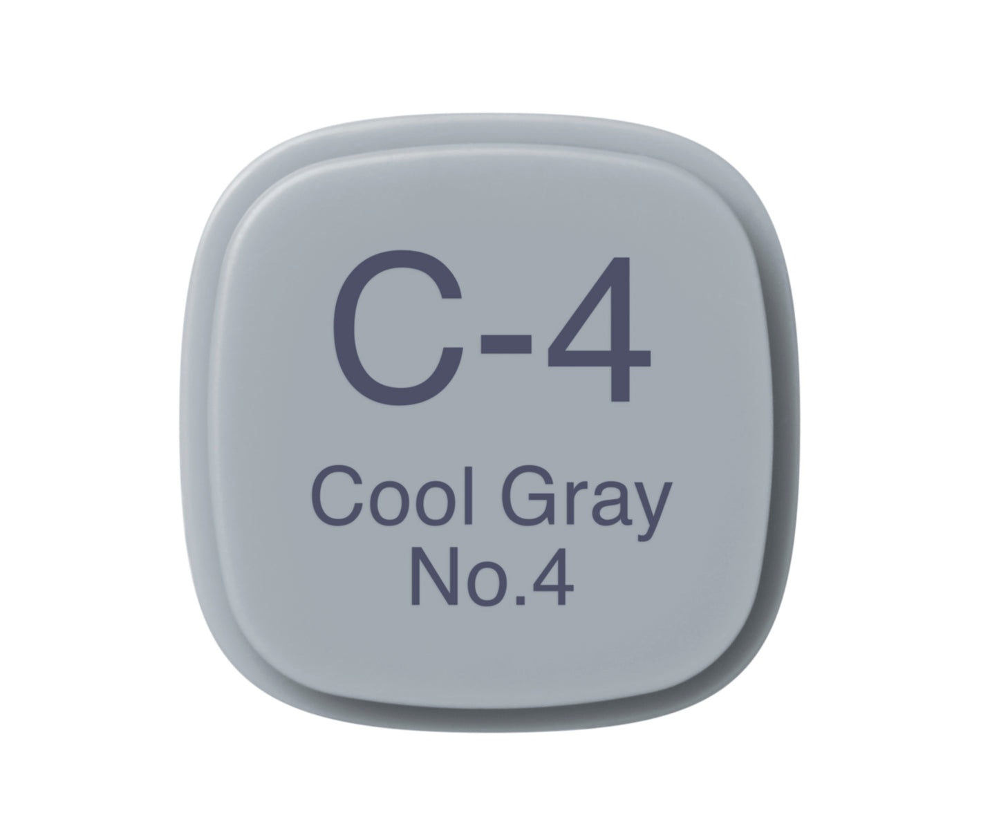 C4-C Cool Gray No. 4 CLASSIC Copic Marker <inline style="float: right; margin-right: 10px; background-color: rgb(165, 179, 188);">&nbsp;&nbsp;&nbsp;&nbsp;&nbsp;&nbsp; </inline>