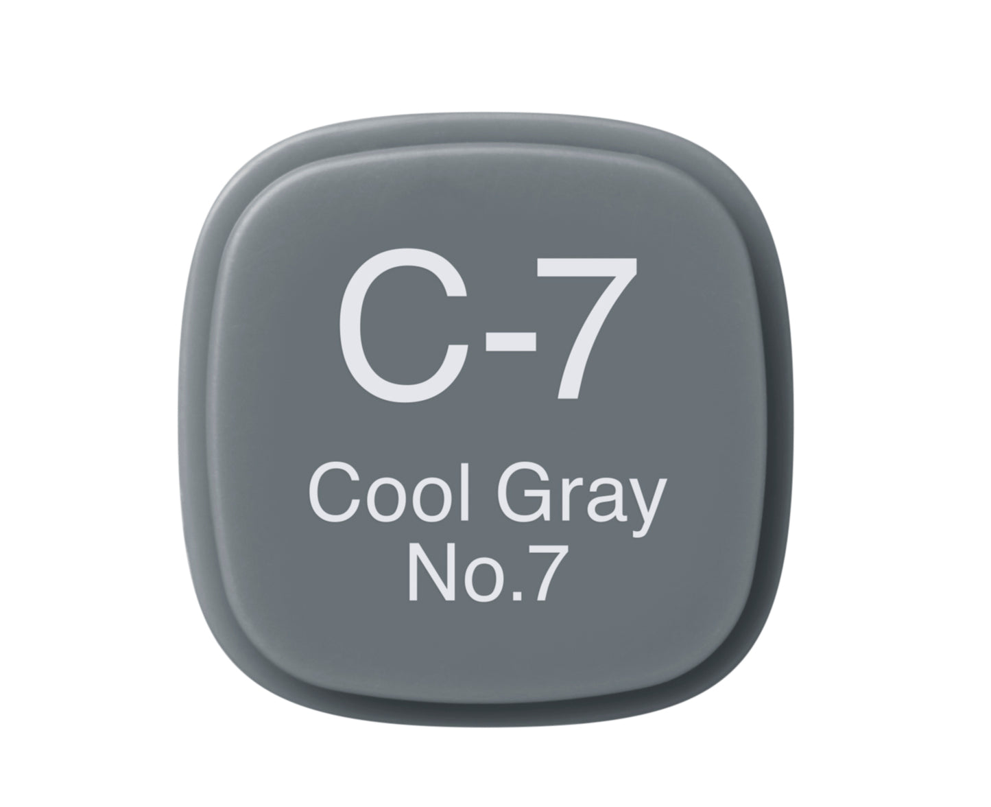 C7-C Cool Gray No. 7 CLASSIC Copic Marker <inline style="float: right; margin-right: 10px; background-color: rgb(99, 113, 122);">&nbsp;&nbsp;&nbsp;&nbsp;&nbsp;&nbsp; </inline>