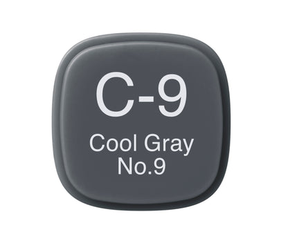 C9-C Cool Gray No. 9 CLASSIC Copic Marker <inline style="float: right; margin-right: 10px; background-color: rgb(62, 71, 80);">&nbsp;&nbsp;&nbsp;&nbsp;&nbsp;&nbsp; </inline>
