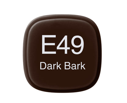 E49-C Dark Bark CLASSIC Copic Marker <inline style="float: right; margin-right: 10px; background-color: rgb(100, 77, 61);">&nbsp;&nbsp;&nbsp;&nbsp;&nbsp;&nbsp; </inline>