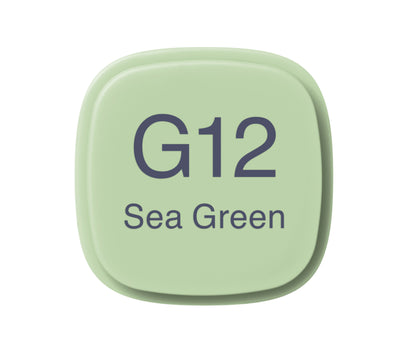 G12-C Sea Green CLASSIC Copic Marker <inline style="float: right; margin-right: 10px; background-color: rgb(206, 228, 189);">&nbsp;&nbsp;&nbsp;&nbsp;&nbsp;&nbsp; </inline>