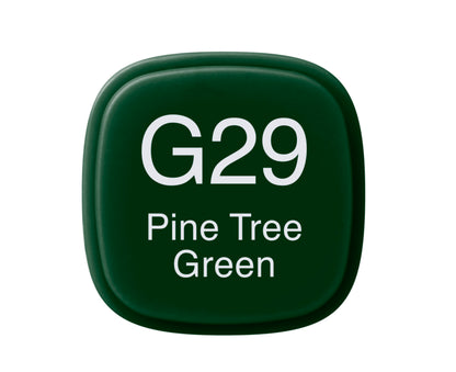 G29-C Pine Tree Green CLASSIC Copic Marker <inline style="float: right; margin-right: 10px; background-color: rgb(40, 112, 84);">&nbsp;&nbsp;&nbsp;&nbsp;&nbsp;&nbsp; </inline>