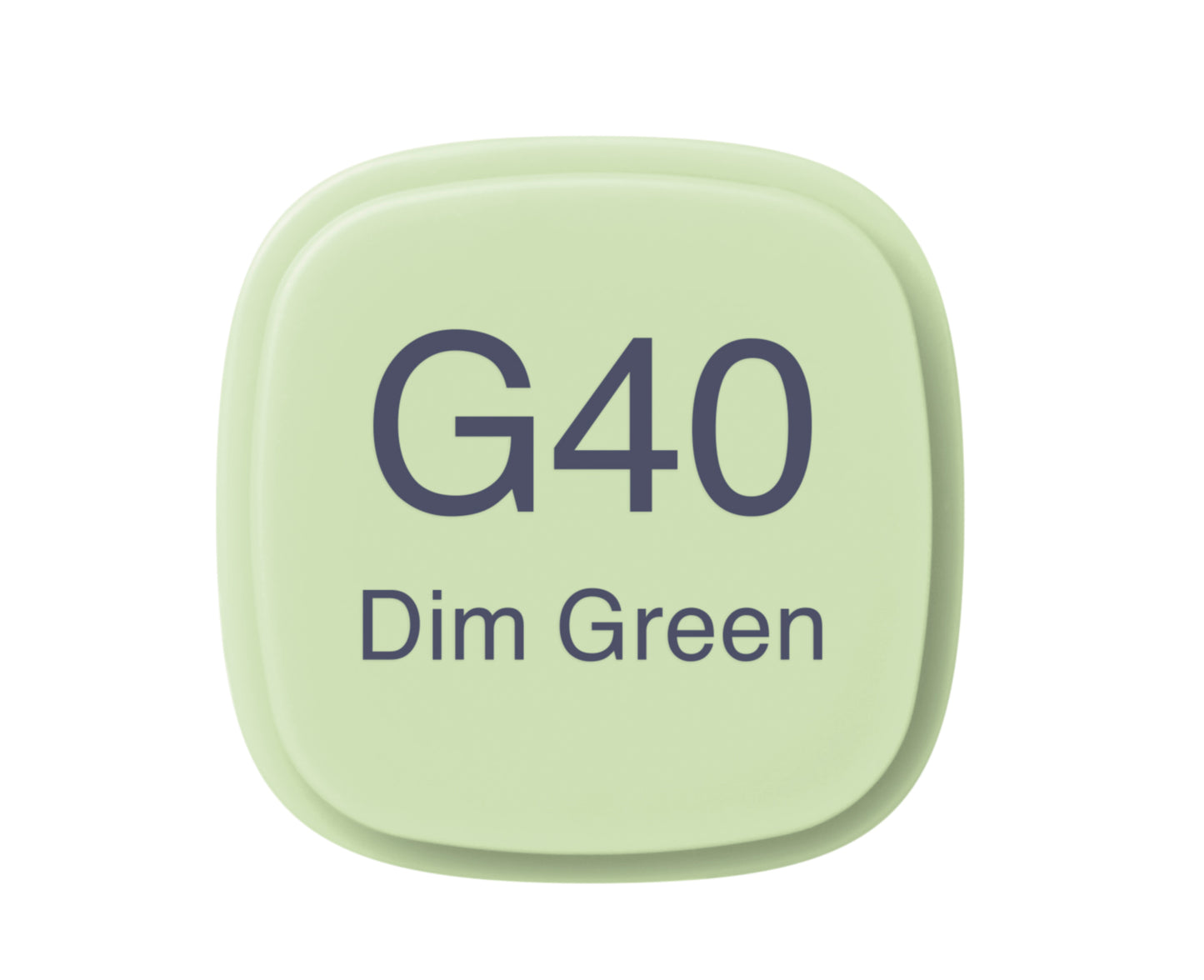 G40-C Dim Green CLASSIC Copic Marker <inline style="float: right; margin-right: 10px; background-color: rgb(226, 240, 216);">&nbsp;&nbsp;&nbsp;&nbsp;&nbsp;&nbsp; </inline>