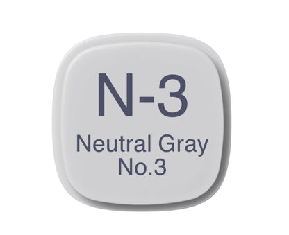 N3-C Neutral Gray No. 3 CLASSIC Copic Marker <inline style="float: right; margin-right: 10px; background-color: rgb(209, 210, 212);">&nbsp;&nbsp;&nbsp;&nbsp;&nbsp;&nbsp; </inline>
