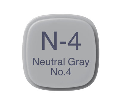 N4-C Neutral Gray No. 4 CLASSIC Copic Marker <inline style="float: right; margin-right: 10px; background-color: rgb(188, 189, 191);">&nbsp;&nbsp;&nbsp;&nbsp;&nbsp;&nbsp; </inline>
