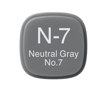 N7-C Neutral Gray No. 7 CLASSIC Copic Marker <inline style="float: right; margin-right: 10px; background-color: rgb(118, 121, 126);">&nbsp;&nbsp;&nbsp;&nbsp;&nbsp;&nbsp; </inline>