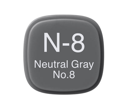 N8-C Neutral Gray No. 8 CLASSIC Copic Marker <inline style="float: right; margin-right: 10px; background-color: rgb(100, 101, 103);">&nbsp;&nbsp;&nbsp;&nbsp;&nbsp;&nbsp; </inline>