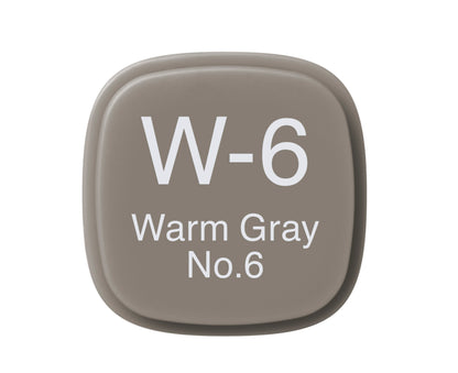 W6-C Warm Gray No. 6 CLASSIC Copic Marker <inline style="float: right; margin-right: 10px; background-color: rgb(149, 148, 143);">&nbsp;&nbsp;&nbsp;&nbsp;&nbsp;&nbsp; </inline>