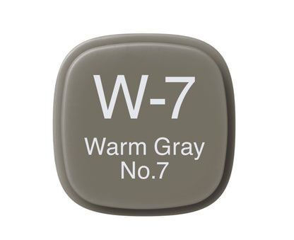 W7-C Warm Gray No. 7 CLASSIC Copic Marker <inline style="float: right; margin-right: 10px; background-color: rgb(119, 121, 116);">&nbsp;&nbsp;&nbsp;&nbsp;&nbsp;&nbsp; </inline>