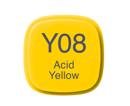 Y08-C Acid Yellow CLASSIC Copic Marker <inline style="float: right; margin-right: 10px; background-color: rgb(253,240,3);">&nbsp;&nbsp;&nbsp;&nbsp;&nbsp;&nbsp; </inline>