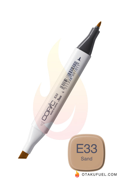 E33-C Sand CLASSIC Copic Marker <inline style="float: right; margin-right: 10px; background-color: rgb(242, 207, 175);">&nbsp;&nbsp;&nbsp;&nbsp;&nbsp;&nbsp; </inline>