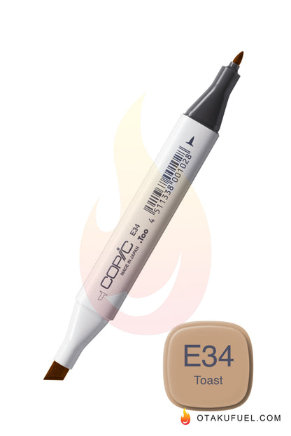 E34-C Toast CLASSIC Copic Marker <inline style="float: right; margin-right: 10px; background-color: rgb(232, 197, 157);">&nbsp;&nbsp;&nbsp;&nbsp;&nbsp;&nbsp; </inline>