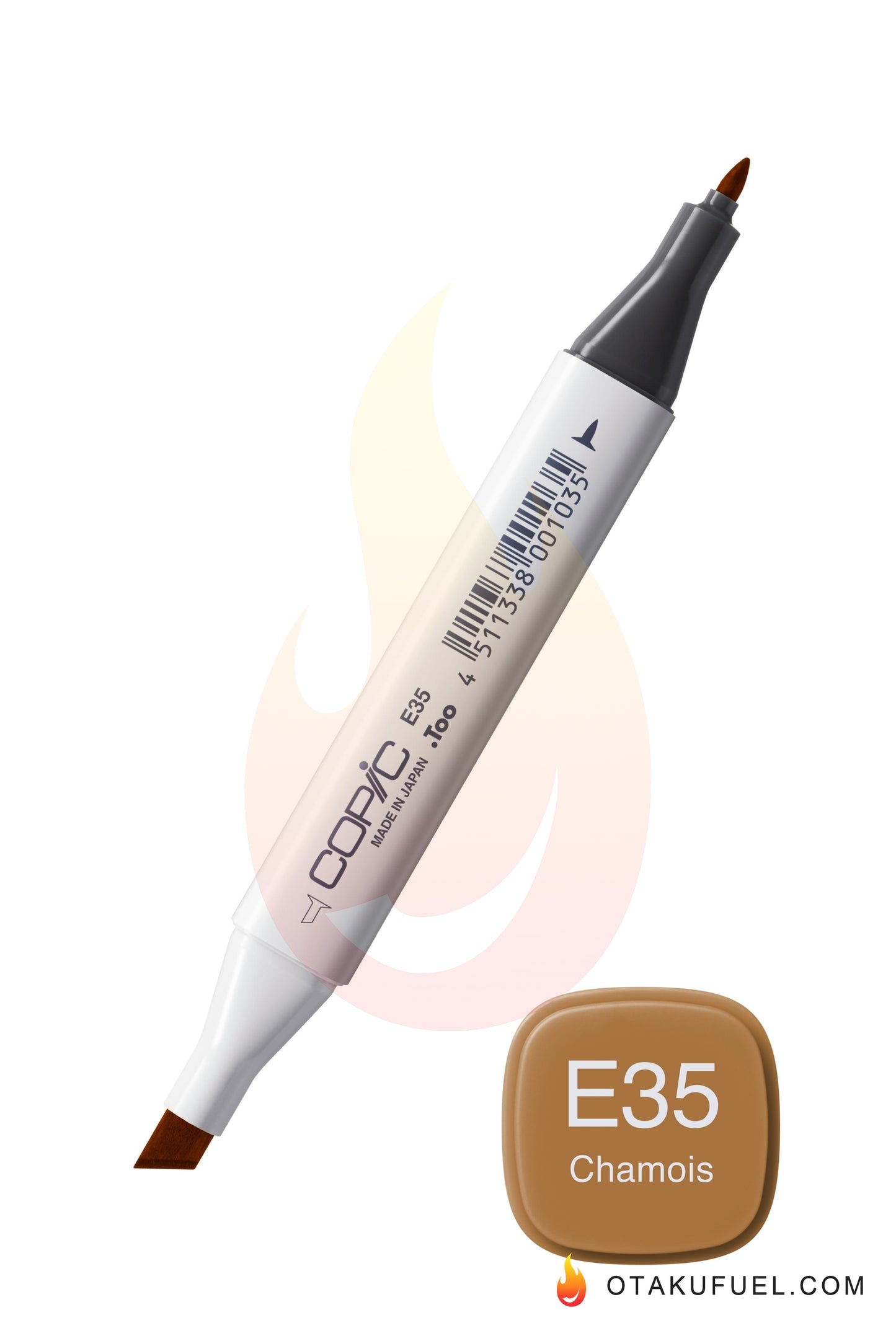 E35-C Chamois CLASSIC Copic Marker <inline style="float: right; margin-right: 10px; background-color: rgb(228, 195, 162);">&nbsp;&nbsp;&nbsp;&nbsp;&nbsp;&nbsp; </inline>