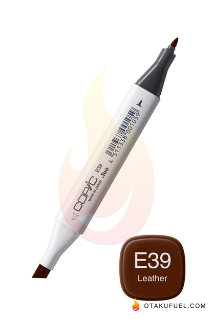E39-C Leather CLASSIC Copic Marker <inline style="float: right; margin-right: 10px; background-color: rgb(182, 110, 67);">&nbsp;&nbsp;&nbsp;&nbsp;&nbsp;&nbsp; </inline>