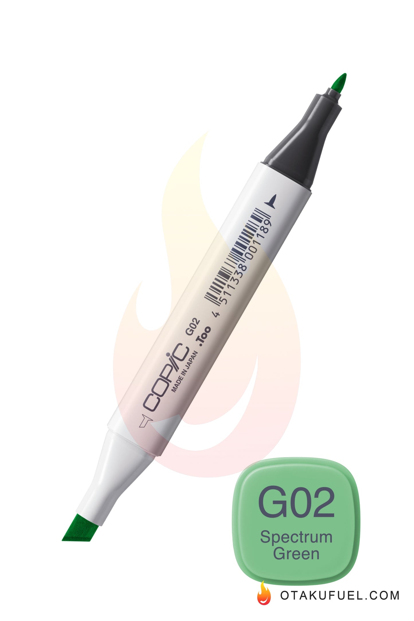 G02-C Spectrum Green CLASSIC Copic Marker <inline style="float: right; margin-right: 10px; background-color: rgb(207, 232, 211);">&nbsp;&nbsp;&nbsp;&nbsp;&nbsp;&nbsp; </inline>