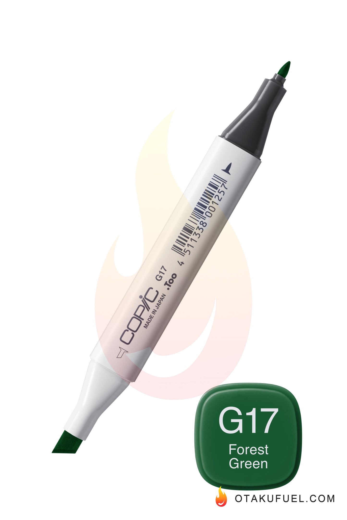 G17-C Forest Green CLASSIC Copic Marker <inline style="float: right; margin-right: 10px; background-color: rgb(21, 180, 126);">&nbsp;&nbsp;&nbsp;&nbsp;&nbsp;&nbsp; </inline>