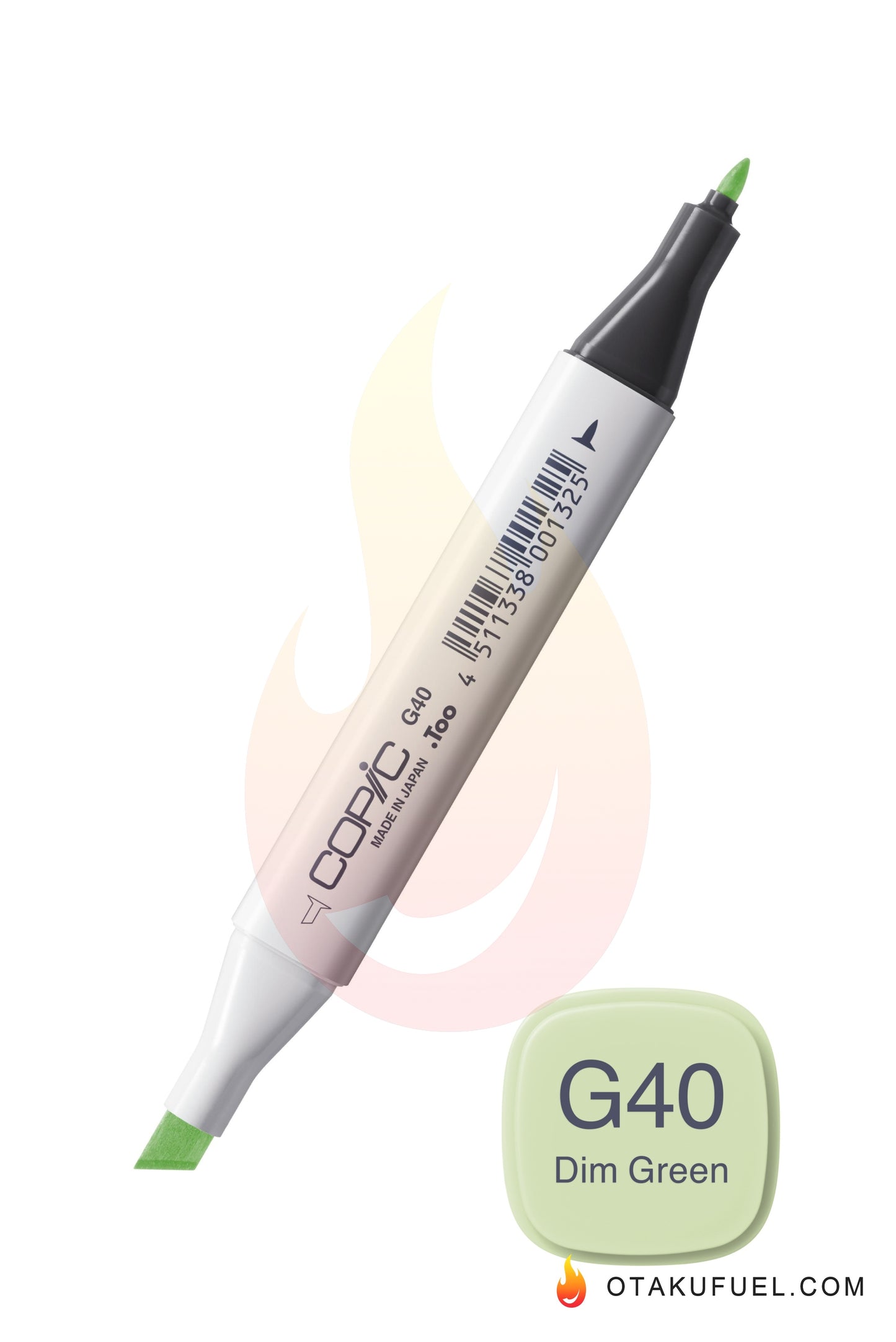 G40-C Dim Green CLASSIC Copic Marker <inline style="float: right; margin-right: 10px; background-color: rgb(226, 240, 216);">&nbsp;&nbsp;&nbsp;&nbsp;&nbsp;&nbsp; </inline>