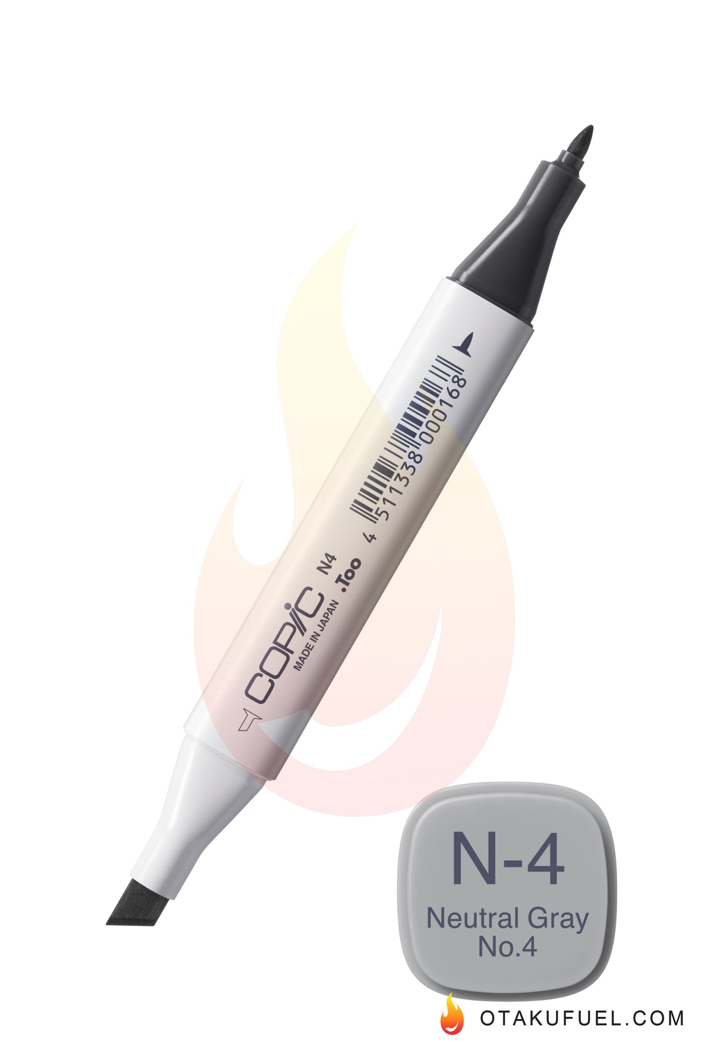 N4-C Neutral Gray No. 4 CLASSIC Copic Marker <inline style="float: right; margin-right: 10px; background-color: rgb(188, 189, 191);">&nbsp;&nbsp;&nbsp;&nbsp;&nbsp;&nbsp; </inline>